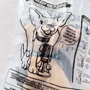 Vintage Taco Bell Talking Chihuahua Dog Kids Meal 1999 w/ Microphone Chances Are